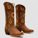 Savannah | Floral-bestickte Western-Stiefel