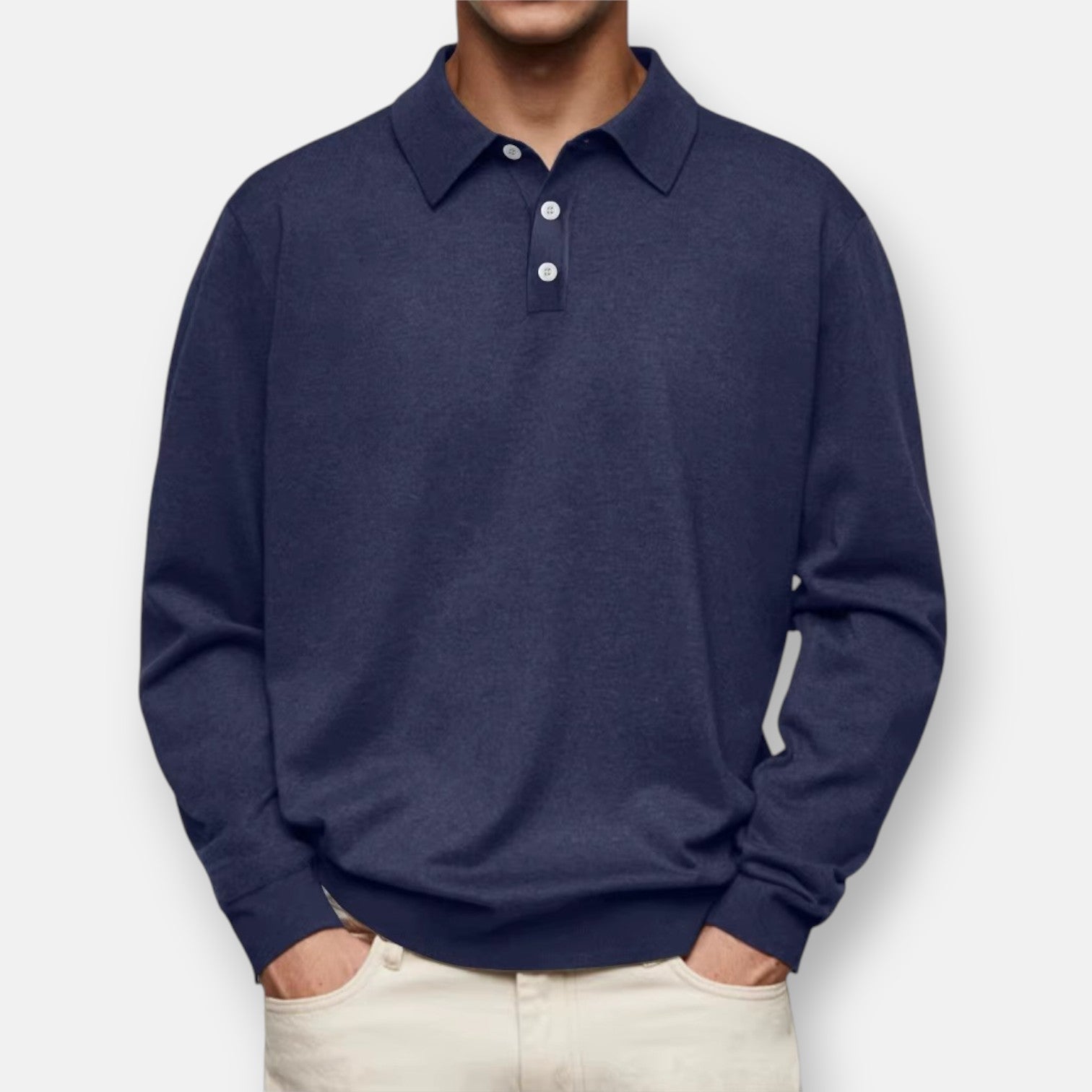 Aiden Langarm Polo