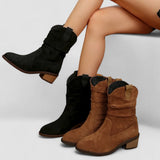 Cleo | Lässige Western-Stiefeletten