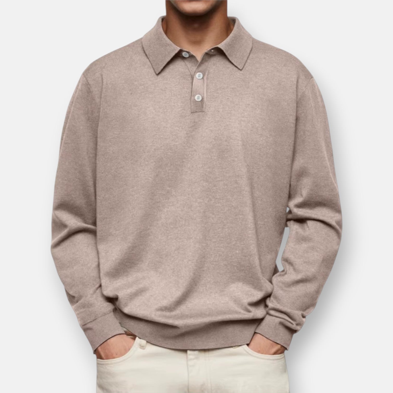 Aiden Langarm Polo