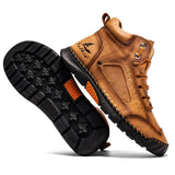 St. Moritz Leder High Top Schuhe