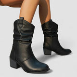 Eleanora | Schlupfstiefel mit Absatz