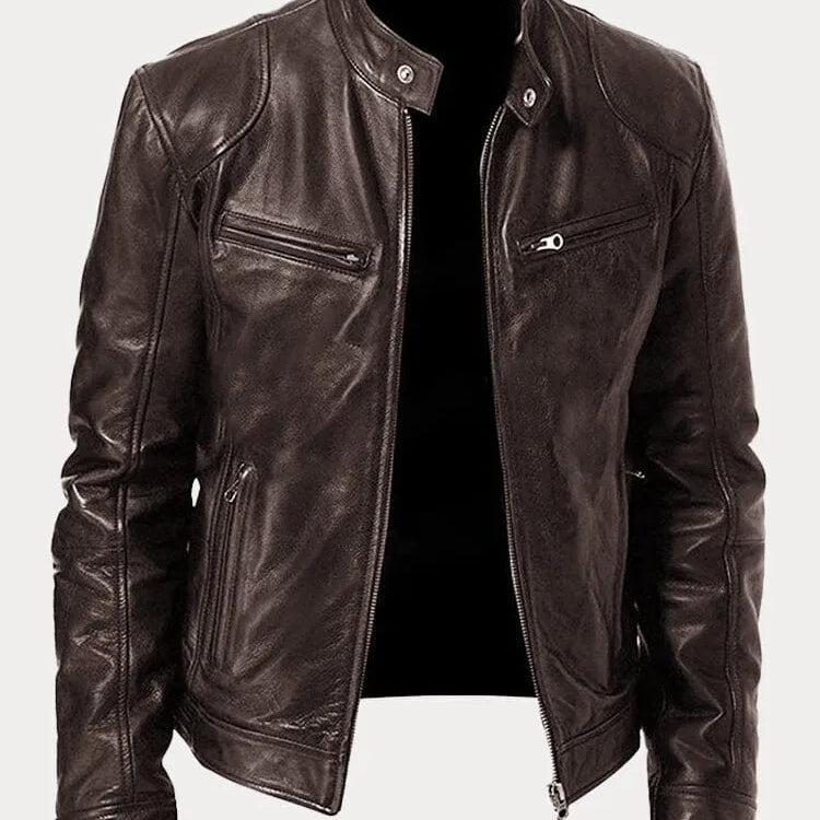 Gaspard™ - Casual Leder Jacke