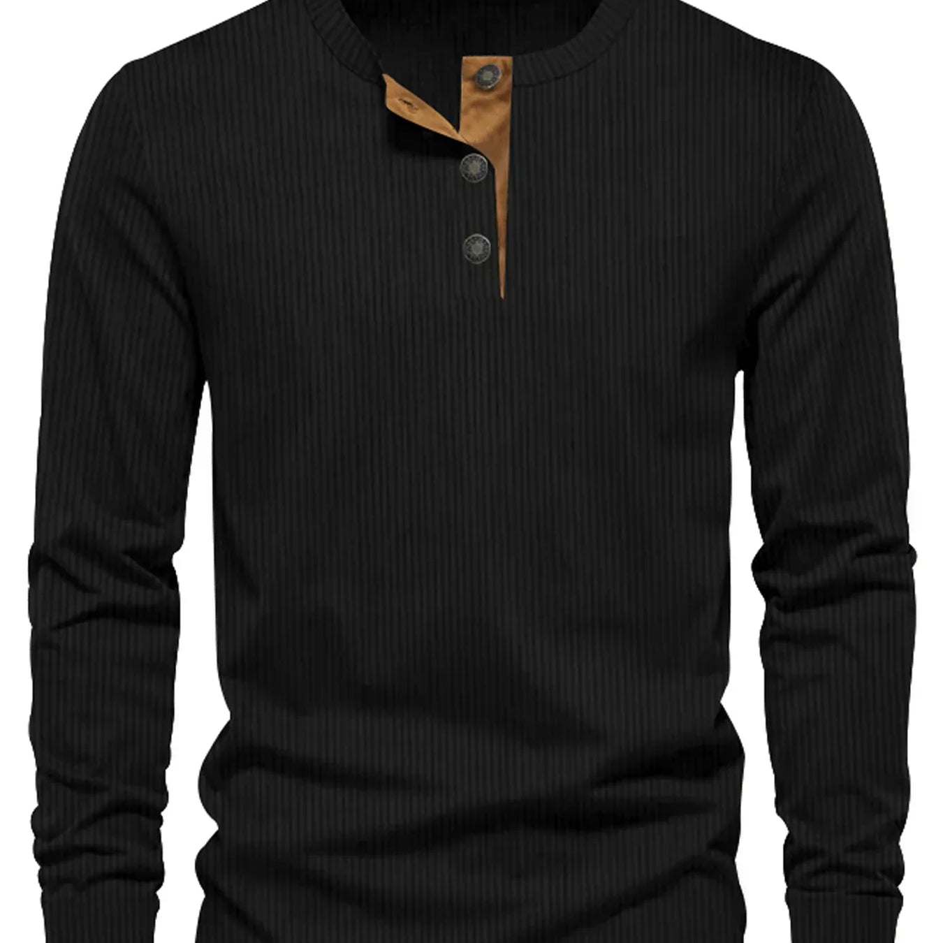 Klassisches Herren-Langarmshirt