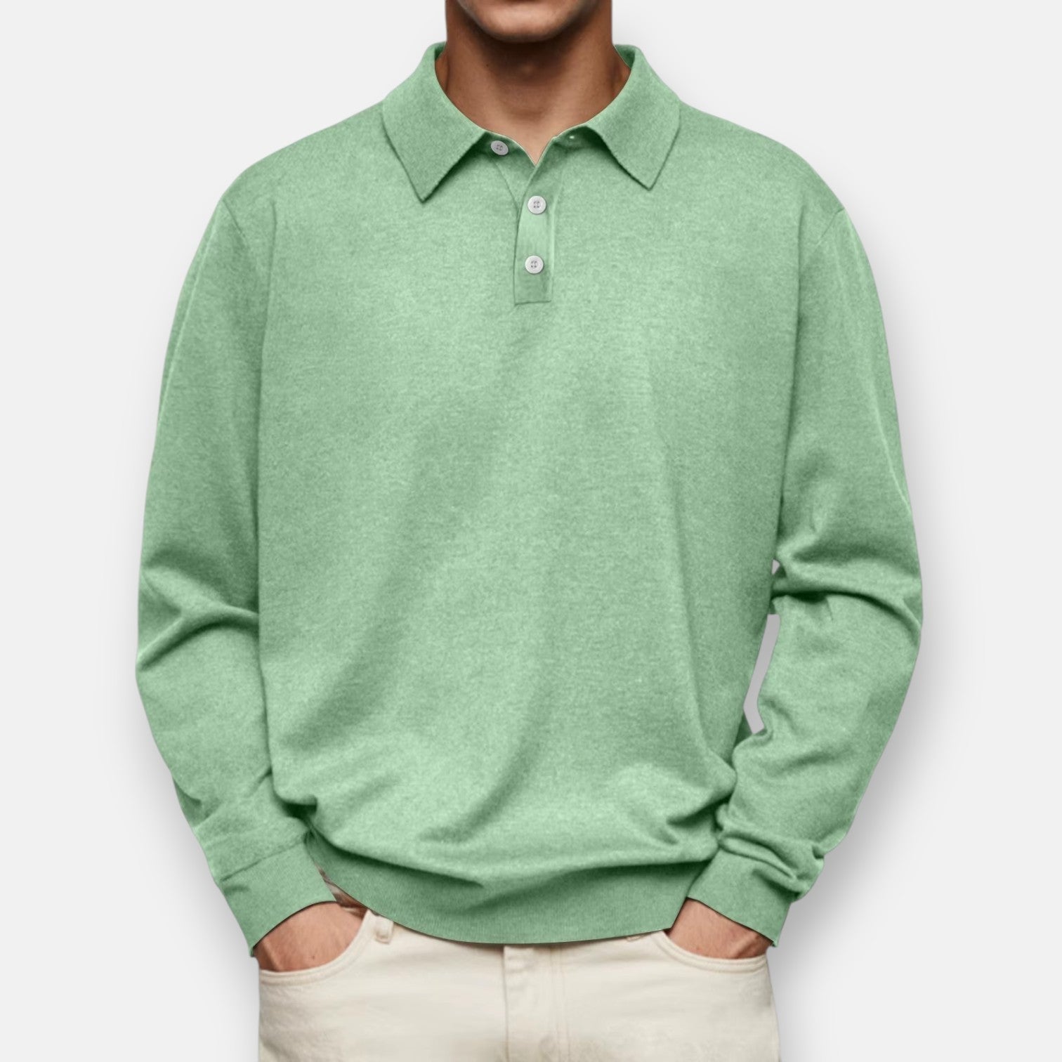 Aiden Langarm Polo