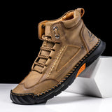 St. Moritz Leder High Top Schuhe