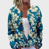 Dorota - Cardigan mit floralem Muster
