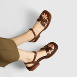 Eleonora™ Elegante Flache Sandalen