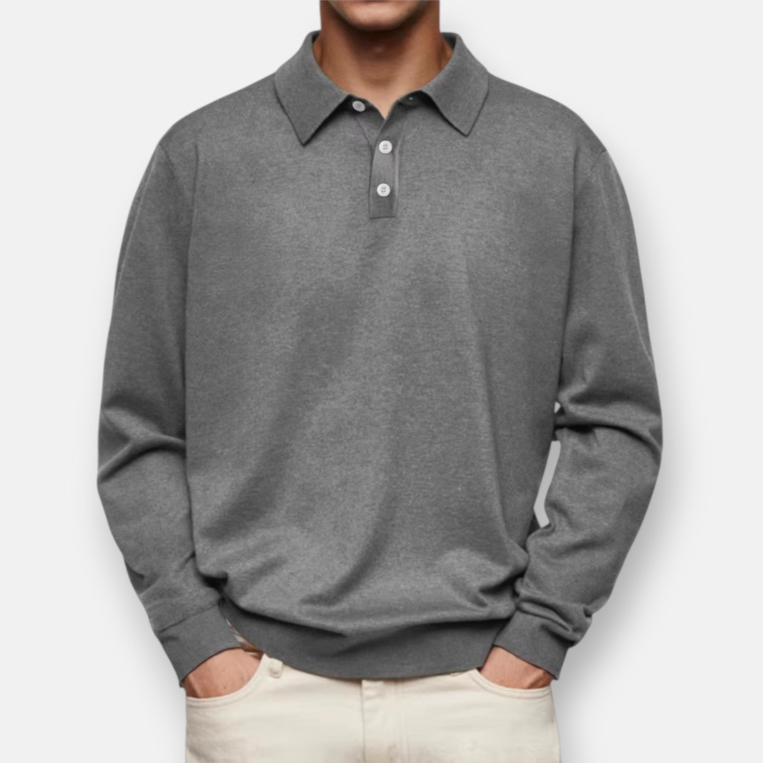 Aiden Langarm Polo