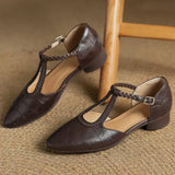 Anthea™ Elegante Geflochtene Lederschuhe