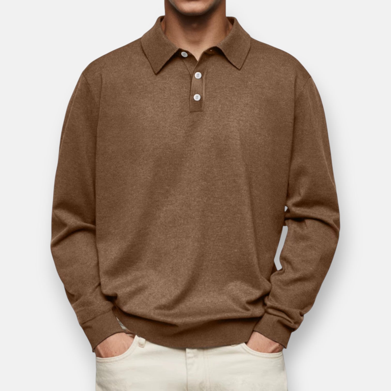 Aiden Langarm Polo
