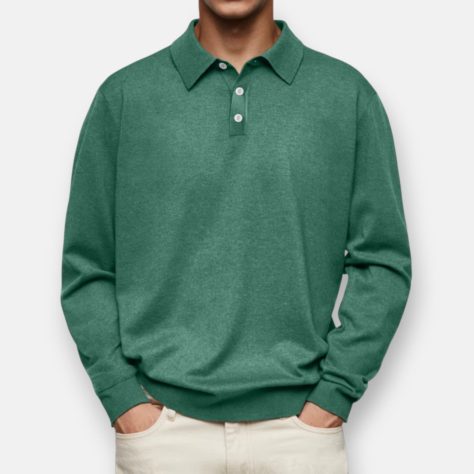 Aiden Langarm Polo