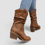 Eleanora | Schlupfstiefel mit Absatz