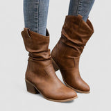 Eleanora | Schlupfstiefel mit Absatz