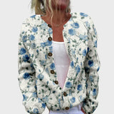 Marta - Cardigan mit floralem Muster