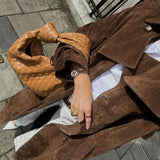 Frejas™| ロングスエード調コート