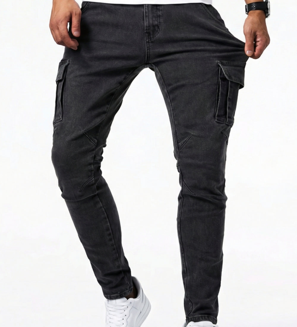 Elastische Cargo Jeans für Herren
