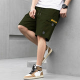 Cargo Shorts mit verstellbarem Kordelzug