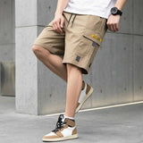 Cargo Shorts mit verstellbarem Kordelzug