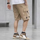 Cargo Shorts mit verstellbarem Kordelzug