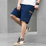 Cargo Shorts mit verstellbarem Kordelzug