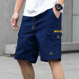 Cargo Shorts mit verstellbarem Kordelzug