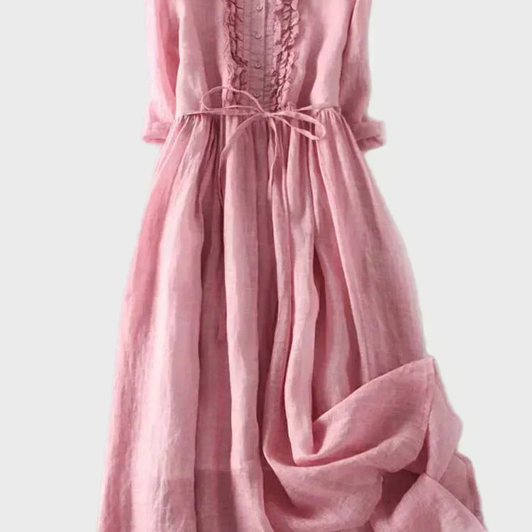 Minimalistisches Langkleid