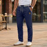 Albert | Weite Hose aus Baumwoll-Leinen-Mischgewebe