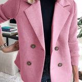 Amora - Eleganter Blazer mit Geflochtenen Ärmeln