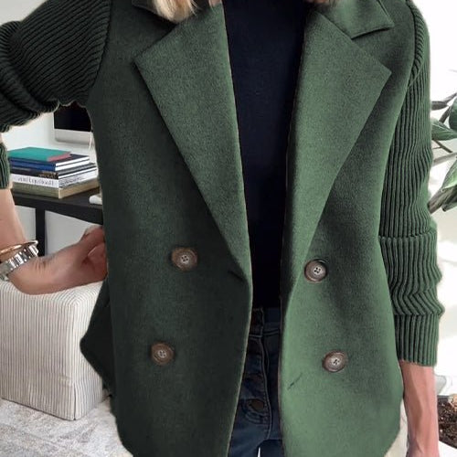 Amora - Eleganter Blazer mit Geflochtenen Ärmeln
