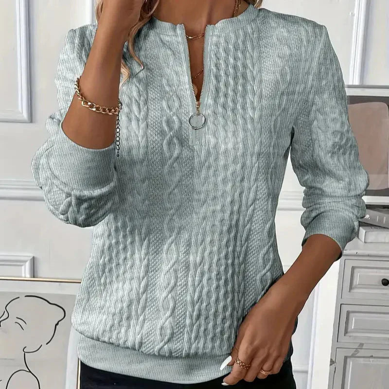 ルチア I ジッパー付きプルオーバー