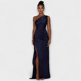 One Shoulder Maxikleid