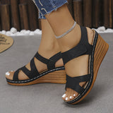 Prudy | Gepolsterte Wedge-Sandalen