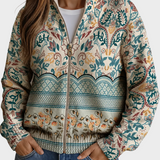 Sybilla™ - Vintage Blumen Botanischer Rand Druck