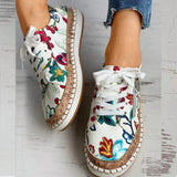 Oluchi™ Florale Orthopädische Reissverschluss-Sneaker