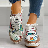 Oluchi™ Florale Orthopädische Reissverschluss-Sneaker