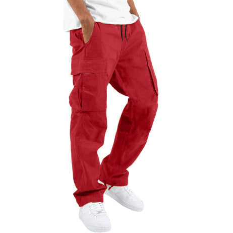 Herren Cargo-Hose mit weitem Schnitt – Freizeit & Utility-Hose