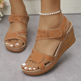 Prudy | Gepolsterte Wedge-Sandalen