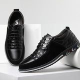 BOSS ELEGANTE BUSINESS-SCHUHE AUS LEDER