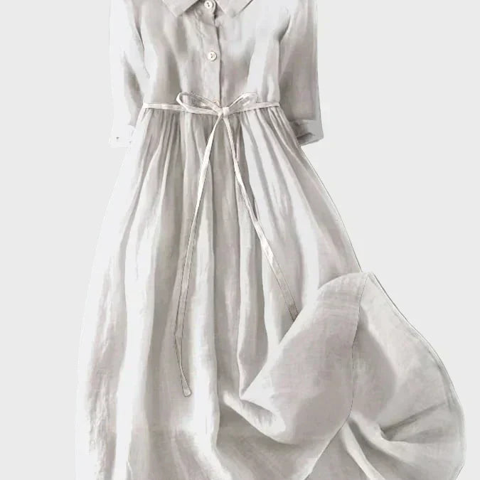 Kleid mit Eleganter Kragen