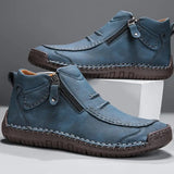 Elegante Herren-Schuhe mit Reissverschluss