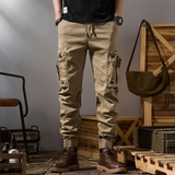 Funktionale Herrenarbeitshose im Outdoor-Stil