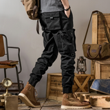 Funktionale Herrenarbeitshose im Outdoor-Stil