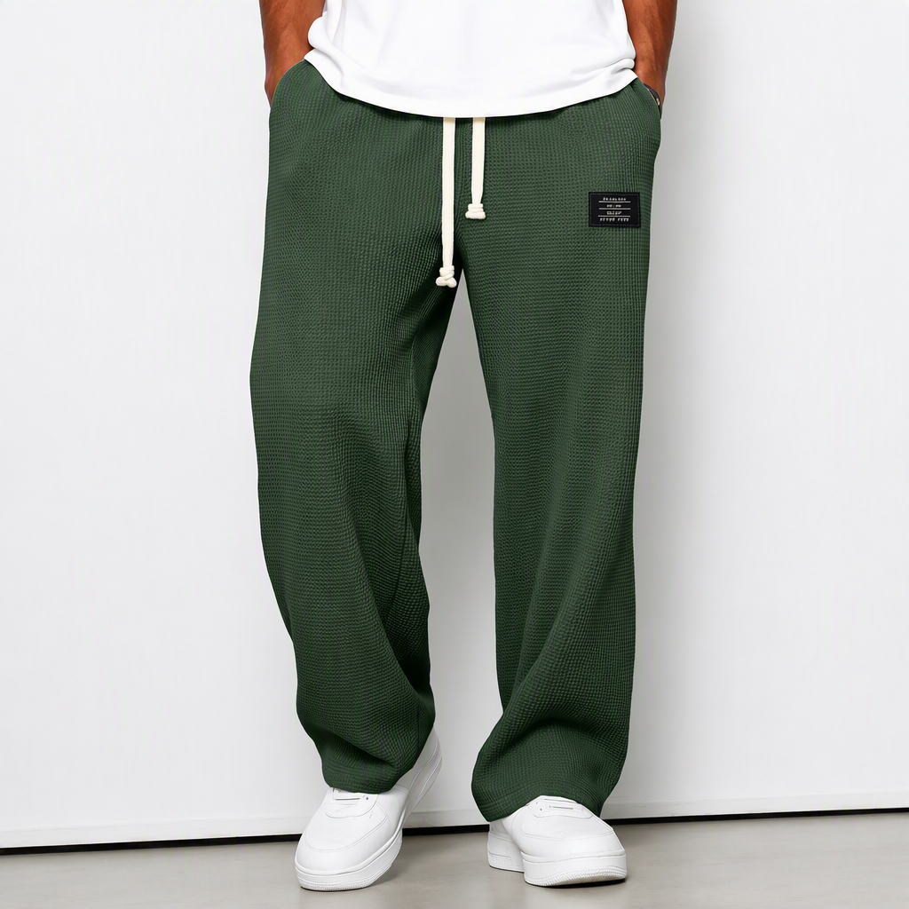 Lässige Herren-Freizeithose mit verstellbarem Bund