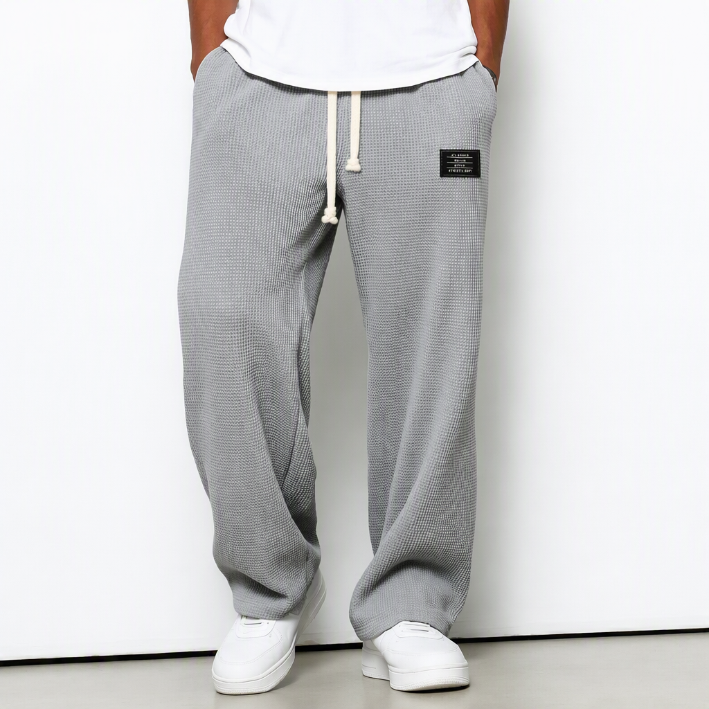 Lässige Herren-Freizeithose mit verstellbarem Bund
