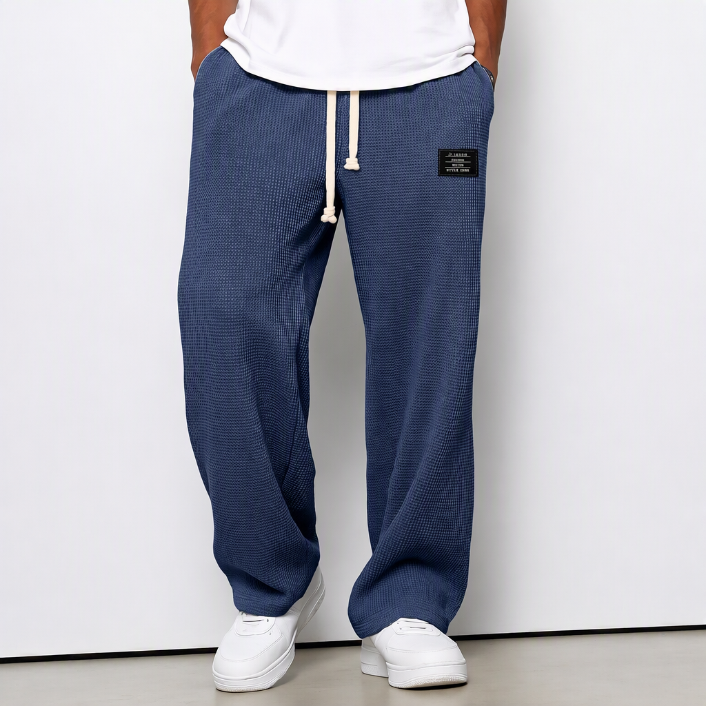 Lässige Herren-Freizeithose mit verstellbarem Bund