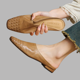 Mila™ Echtes Leder Mules