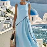 Lotte™ ストライプ夏ドレス
