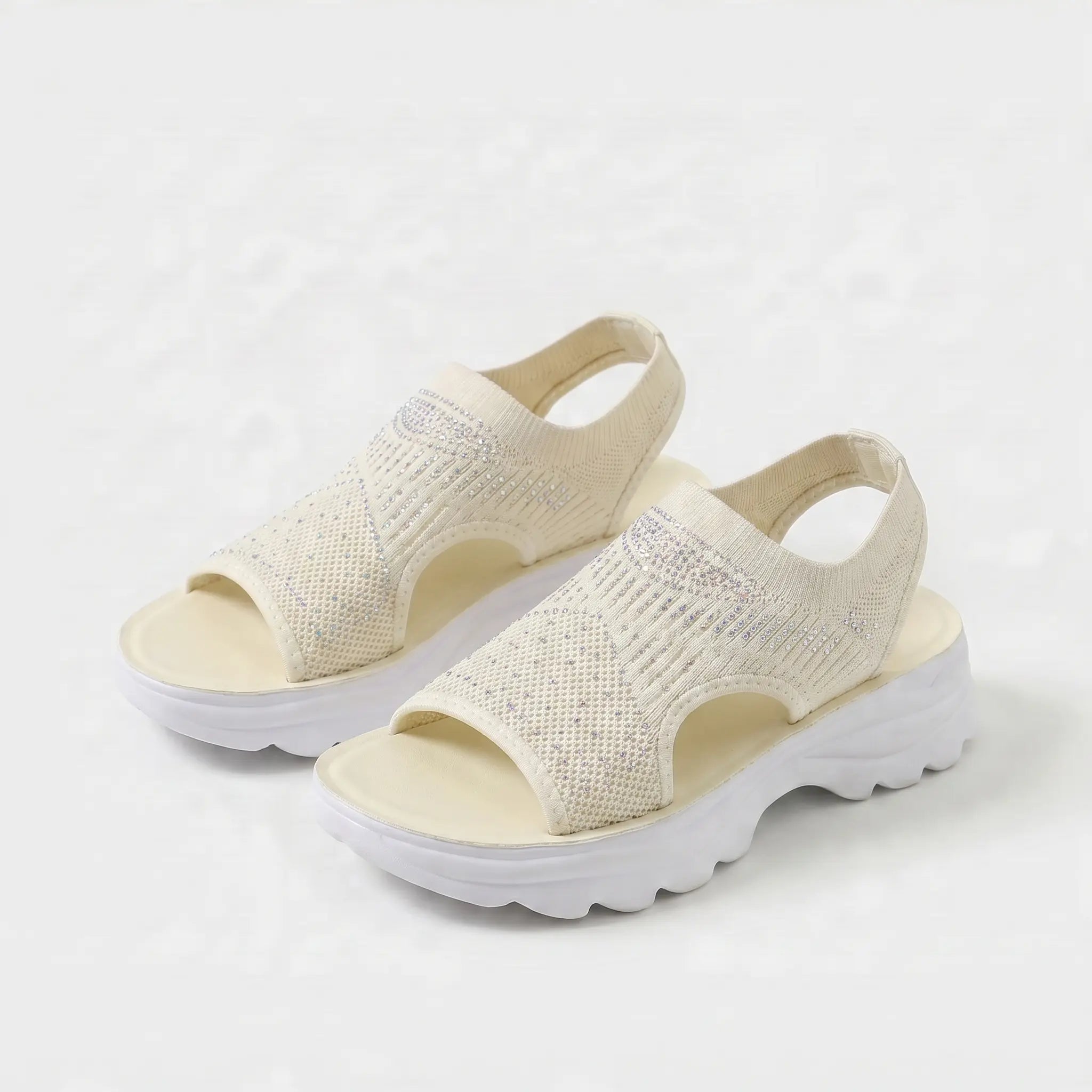 Brenna | Gepolsterte Slip-On Sandalen