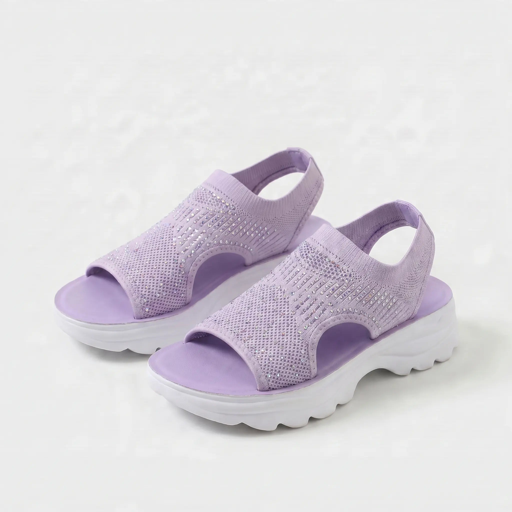 Brenna | Gepolsterte Slip-On Sandalen